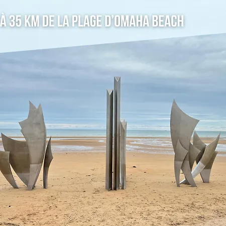 Les Dunes, Maison Neuve 8 P Bien Equipee Jardin Clos, Parking, Garage A 850 M De La Et Centre Bourg, Sur Plages Du Debarquement Pres Arromanches Et Bayeux Holiday home *