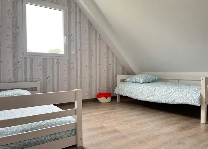 Tatil Evi Les Dunes, Maison Neuve 8 P Bien Equipee Jardin Clos, Terrasse Equipee, Parking, Garage A 850 M De La Et Centre Bourg, Sur Plages Du Debarquement Pres Arromanches Et Bayeux, Chiens Bienvenus *