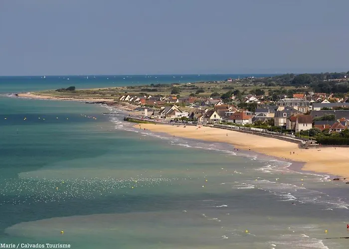 Tatil Evi Les Dunes, Maison Neuve 8 P Bien Equipee Jardin Clos, Terrasse Equipee, Parking, Garage A 850 M De La Et Centre Bourg, Sur Plages Du Debarquement Pres Arromanches Et Bayeux, Chiens Bienvenus