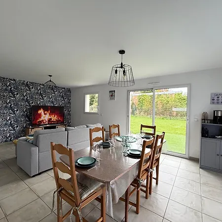 Les Dunes, Maison Neuve 8 P Bien équipée Jardin Clos, Terrasse équipée, Parking, Garage à 850 M De La Et Centre Bourg, Sur Plages Du Débarquement Près Arromanches Et Bayeux, Chiens Bienvenus