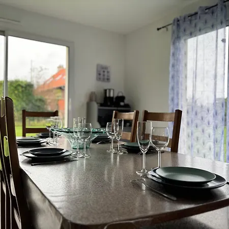 Les Dunes, Maison Neuve 8 P Bien équipée Jardin Clos, Terrasse équipée, Parking, Garage à 850 M De La Et Centre Bourg, Sur Plages Du Débarquement Près Arromanches Et Bayeux, Chiens Bienvenus Asnelles