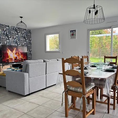 Les Dunes, Maison Neuve 8 P Bien Equipee Jardin Clos, Terrasse Equipee, Parking, Garage A 850 M De La Et Centre Bourg, Sur Plages Du Debarquement Pres Arromanches Et Bayeux, Chiens Bienvenus Semesterbostad Asnelles