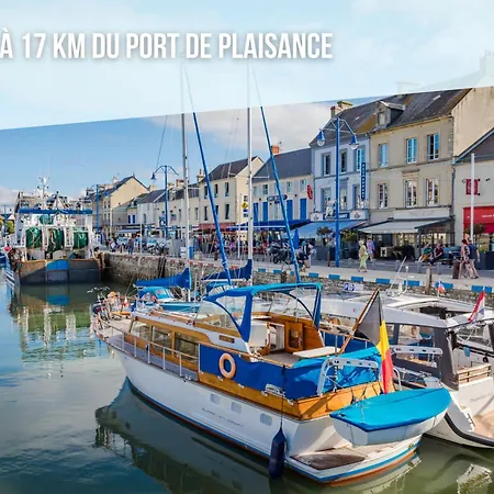 Les Dunes, Maison Neuve 8 P Bien équipée Jardin Clos, Terrasse équipée, Parking, Garage à 850 M De La Et Centre Bourg, Sur Plages Du Débarquement Près Arromanches Et Bayeux, Chiens Bienvenus * Asnelles