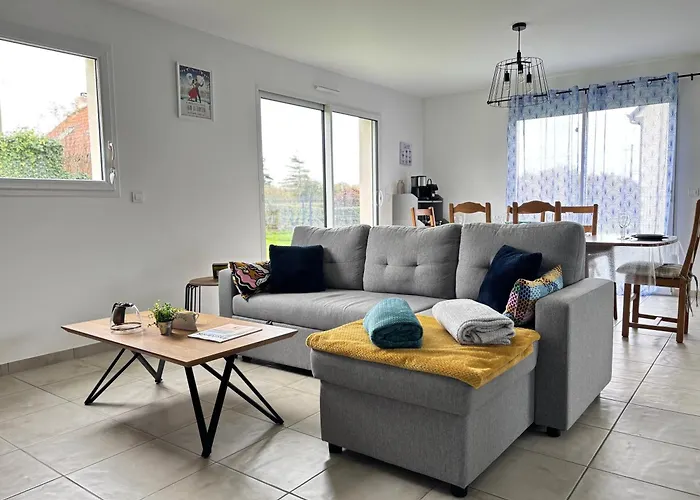 Holiday home Les Dunes, Maison Neuve 8 P Bien Equipee Jardin Clos, Terrasse Equipee, Parking, Garage A 850 M De La Et Centre Bourg, Sur Plages Du Debarquement Pres Arromanches Et Bayeux, Chiens Bienvenus *