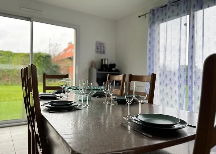 Les Dunes, Maison Neuve 8 P Bien Equipee Jardin Clos, Terrasse Equipee, Parking, Garage A 850 M De La Et Centre Bourg, Sur Plages Du Debarquement Pres Arromanches Et Bayeux, Chiens Bienvenus Asnelles