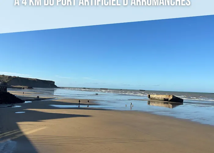 Les Dunes, Maison Neuve 8 P Bien Equipee Jardin Clos, Terrasse Equipee, Parking, Garage A 850 M De La Et Centre Bourg, Sur Plages Du Debarquement Pres Arromanches Et Bayeux, Chiens Bienvenus Holiday home *