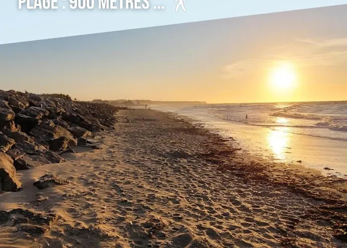 Les Dunes, Maison Neuve 8 P Bien Equipee Jardin Clos, Terrasse Equipee, Parking, Garage A 850 M De La Et Centre Bourg, Sur Plages Du Debarquement Pres Arromanches Et Bayeux, Chiens Bienvenus Holiday home Asnelles