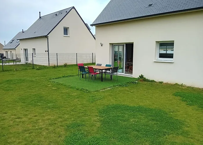 Les Dunes, Maison Neuve 8 P Bien Equipee Jardin Clos, Terrasse Equipee, Parking, Garage A 850 M De La Et Centre Bourg, Sur Plages Du Debarquement Pres Arromanches Et Bayeux, Chiens Bienvenus *